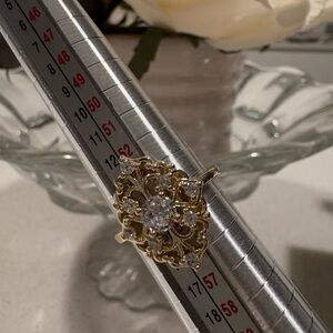 Yellow Gold Tone Ring